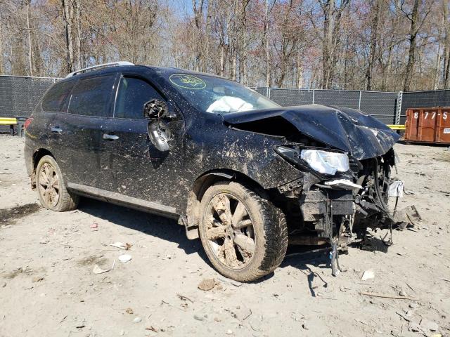 5N1AR2MM3EC645472 - 2014 NISSAN PATHFINDER S BLACK photo 4