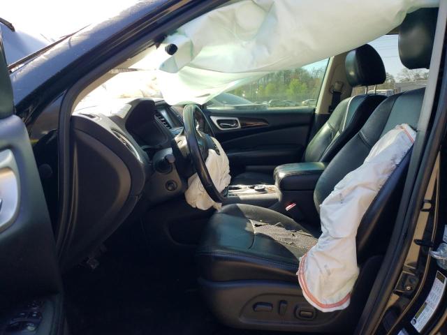 5N1AR2MM3EC645472 - 2014 NISSAN PATHFINDER S BLACK photo 7