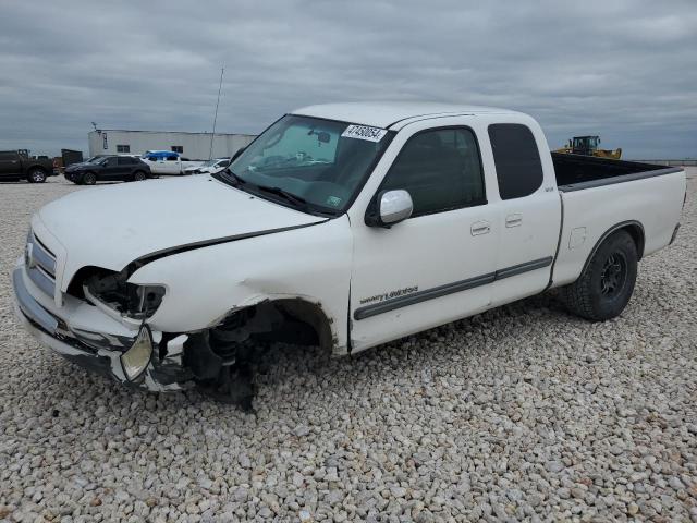 5TBRN34133S434159 - 2003 TOYOTA TUNDRA ACCESS CAB SR5 WHITE photo 1