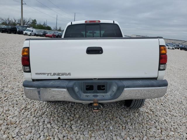 5TBRN34133S434159 - 2003 TOYOTA TUNDRA ACCESS CAB SR5 WHITE photo 6