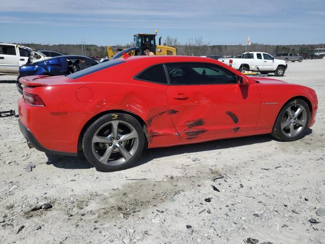 2G1FC1E35E9280868 - 2014 CHEVROLET CAMARO LT RED photo 3