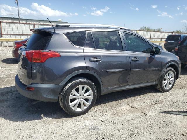 2T3YFREV9FW174731 - 2015 TOYOTA RAV4 LIMITED GRAY photo 3