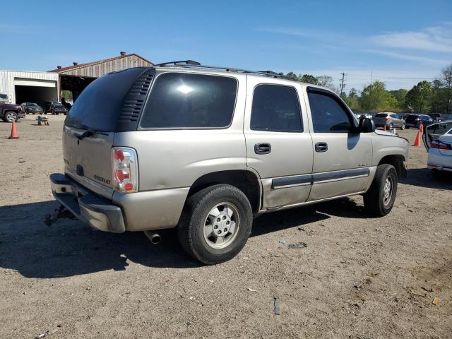 1GNEC13T51R152630 - 2001 CHEVROLET TAHOE C1500 GRAY photo 3