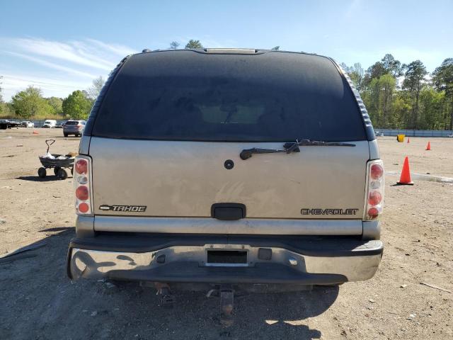 1GNEC13T51R152630 - 2001 CHEVROLET TAHOE C1500 GRAY photo 6