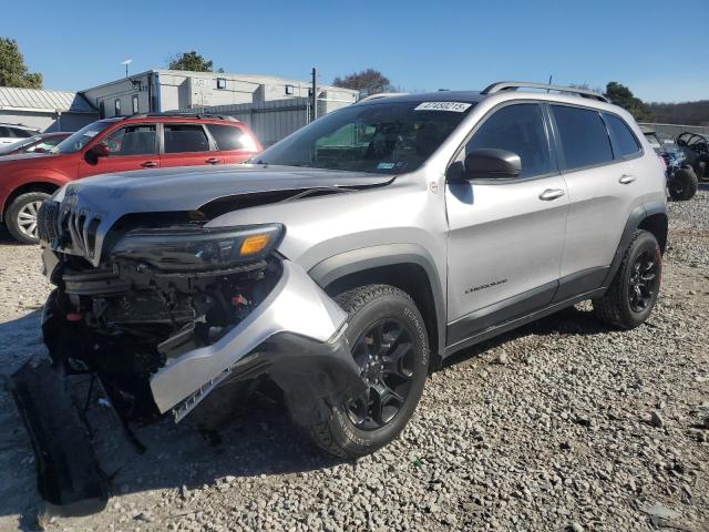 1C4PJMBX2MD178424 - 2021 JEEP CHEROKEE TRAILHAWK SILVER photo 1
