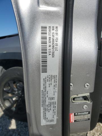 1C4PJMBX2MD178424 - 2021 JEEP CHEROKEE TRAILHAWK SILVER photo 13