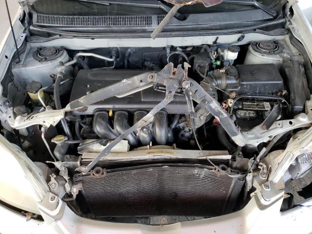 2T1KR32E14C229176 - 2004 TOYOTA COROLLA MA XR GRAY photo 11