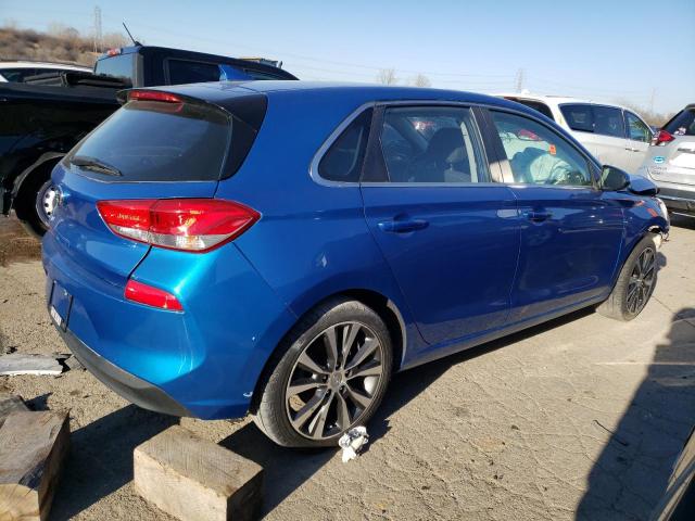 KMHH35LE3JU020828 - 2018 HYUNDAI ELANTRA GT BLUE photo 3