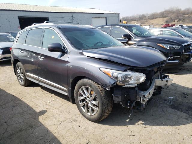 5N1AL0MMXEC519499 - 2014 INFINITI QX60 GRAY photo 4