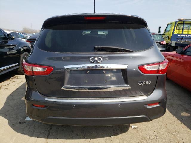 5N1AL0MMXEC519499 - 2014 INFINITI QX60 GRAY photo 6