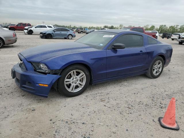 1ZVBP8AMXE5281039 - 2014 FORD MUSTANG BLUE photo 1