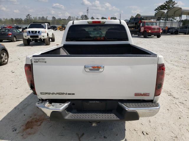 1GTCS13E398154141 - 2009 GMC CANYON WHITE photo 6