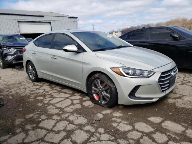 KMHD84LF6HU427474 - 2017 HYUNDAI ELANTRA SE SILVER photo 4