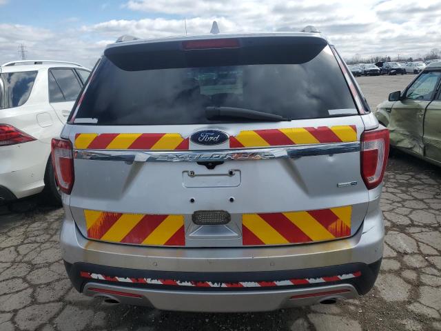 1FM5K8D81GGB63879 - 2016 FORD EXPLORER XLT SILVER photo 6