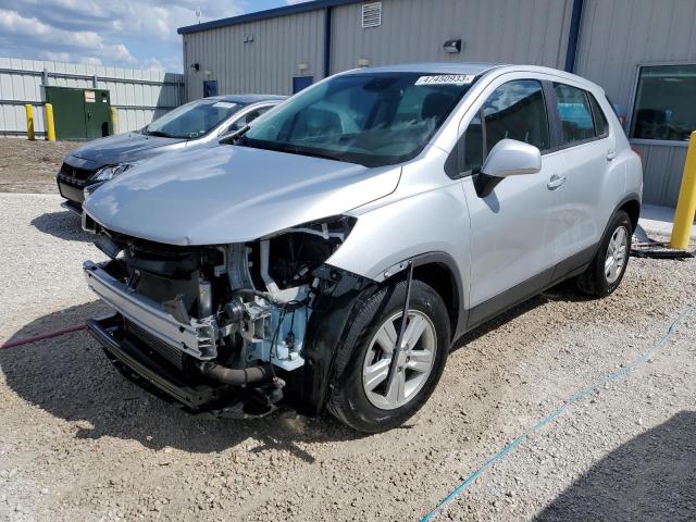 3GNCJKSB8LL202278 - 2020 CHEVROLET TRAX LS SILVER photo 1