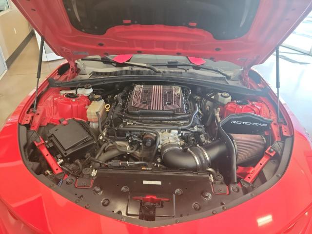 1G1FK1R66J0130585 - 2018 CHEVROLET CAMARO ZL1 RED photo 7