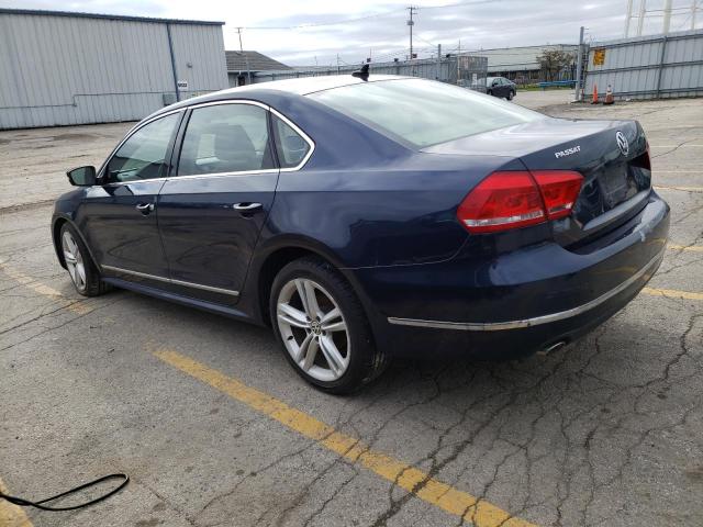 1VWBN7A34EC040774 - 2014 VOLKSWAGEN PASSAT SE BLUE photo 2