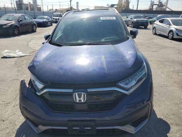 5J6RT6H94NL010065 - 2022 HONDA CR-V TOURING BLUE photo 5