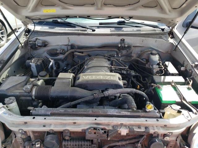 5TDZT34A92S107308 - 2002 TOYOTA SEQUOIA SR5 SILVER photo 12