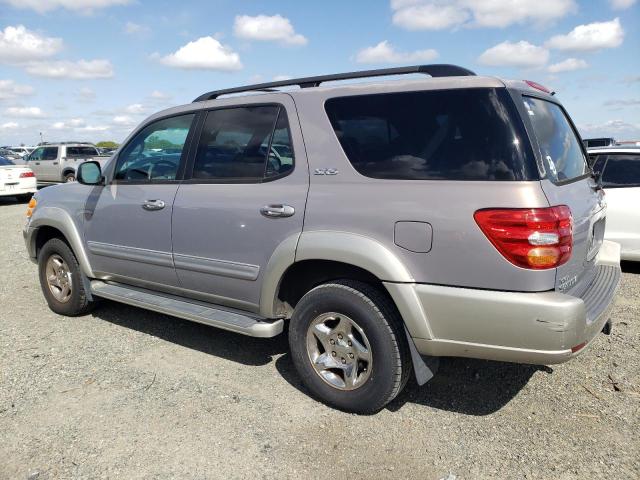 5TDZT34A92S107308 - 2002 TOYOTA SEQUOIA SR5 SILVER photo 2