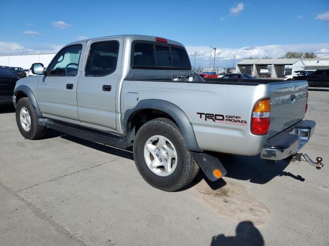 5TEGN92NX3Z253537 - 2003 TOYOTA TACOMA DOUBLE CAB PRERUNNER SILVER photo 2