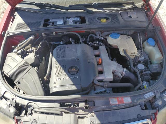 WAUAC48H96K007553 - 2006 AUDI A4 1.8 CABRIOLET RED photo 11