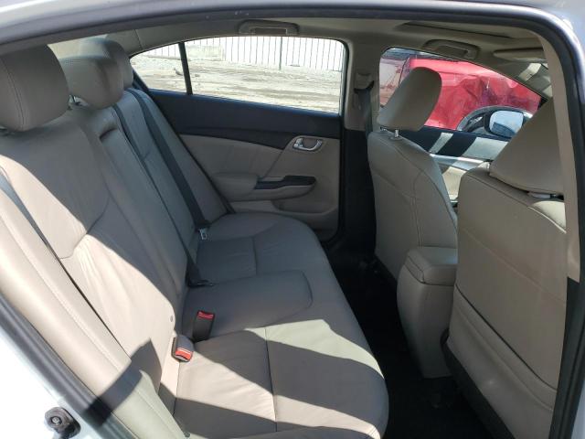 19XFB2F90FE105515 - 2015 HONDA CIVIC EXL WHITE photo 10