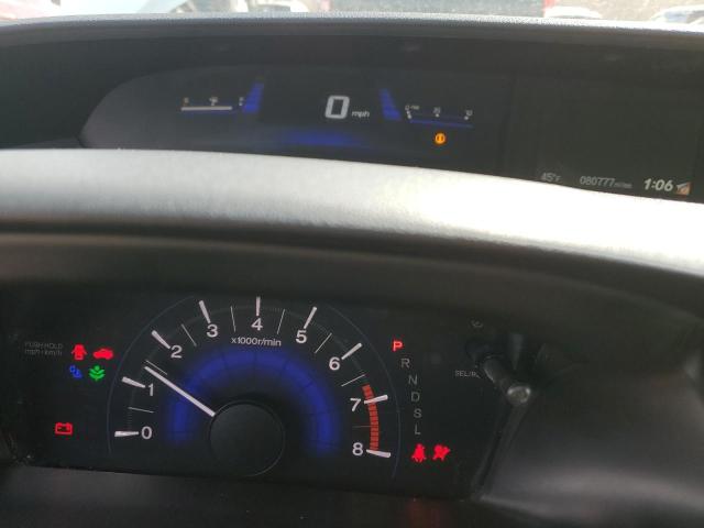 19XFB2F90FE105515 - 2015 HONDA CIVIC EXL WHITE photo 9