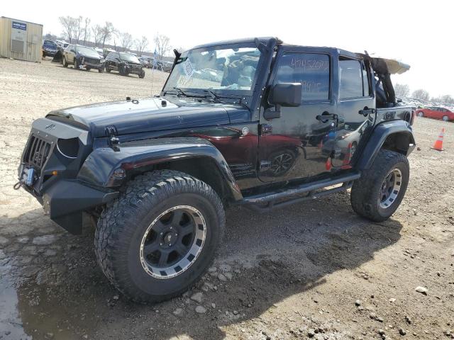 1J4GA59127L120082 - 2007 JEEP WRANGLER SAHARA BLACK photo 1