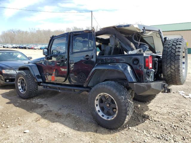 1J4GA59127L120082 - 2007 JEEP WRANGLER SAHARA BLACK photo 2