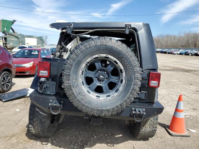 1J4GA59127L120082 - 2007 JEEP WRANGLER SAHARA BLACK photo 6