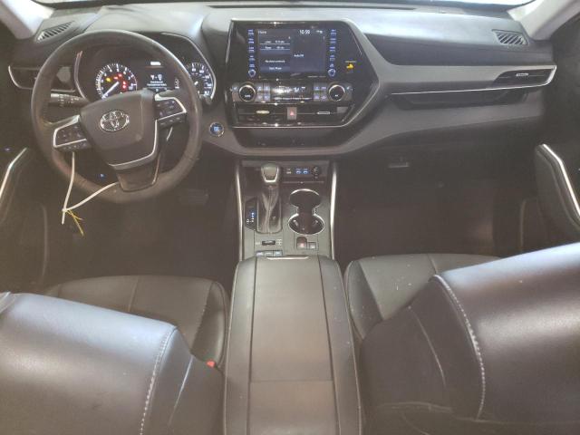5TDGZRBH5NS582399 - 2022 TOYOTA HIGHLANDER XLE Սև լուսանկար 8