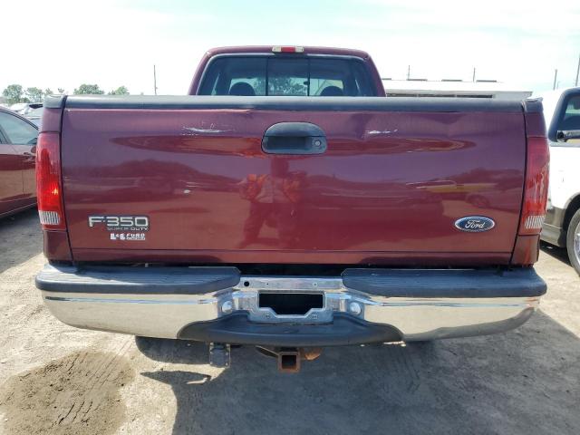 1FTSX31F1XEE18654 - 1999 FORD F350 SRW SUPER DUTY RED photo 6
