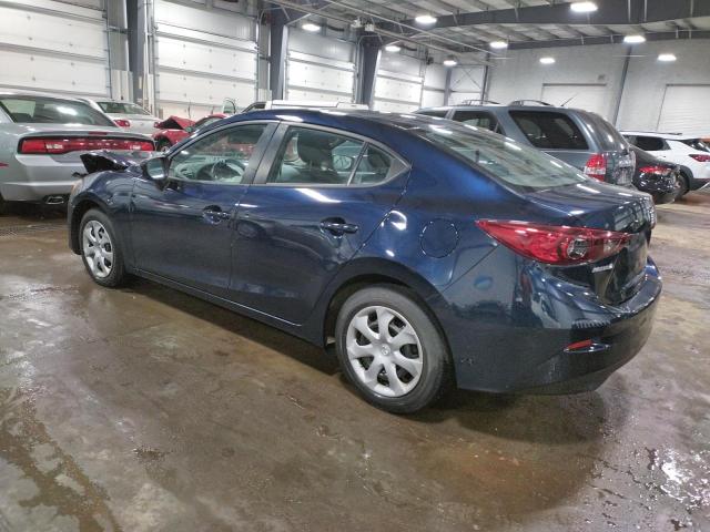 JM1BM1T79G1316593 - 2016 MAZDA 3 SPORT BLUE photo 2