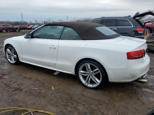 WAUVGAFH3AN007823 - 2010 AUDI S5 PRESTIGE WHITE photo 2
