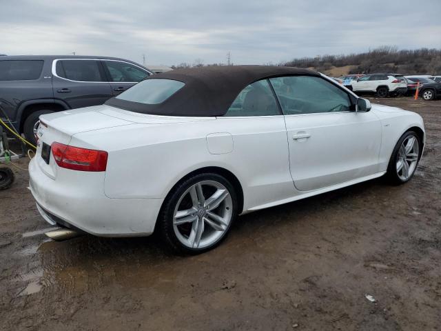 WAUVGAFH3AN007823 - 2010 AUDI S5 PRESTIGE WHITE photo 3