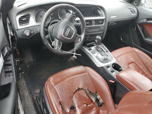 WAUVGAFH3AN007823 - 2010 AUDI S5 PRESTIGE WHITE photo 8