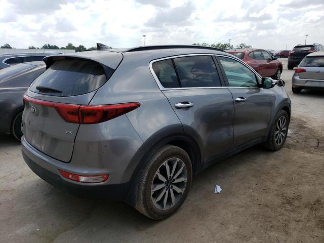 KNDPN3AC1J7357707 - 2018 KIA SPORTAGE EX GRAY photo 3