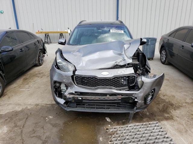 KNDPN3AC1J7357707 - 2018 KIA SPORTAGE EX GRAY photo 5