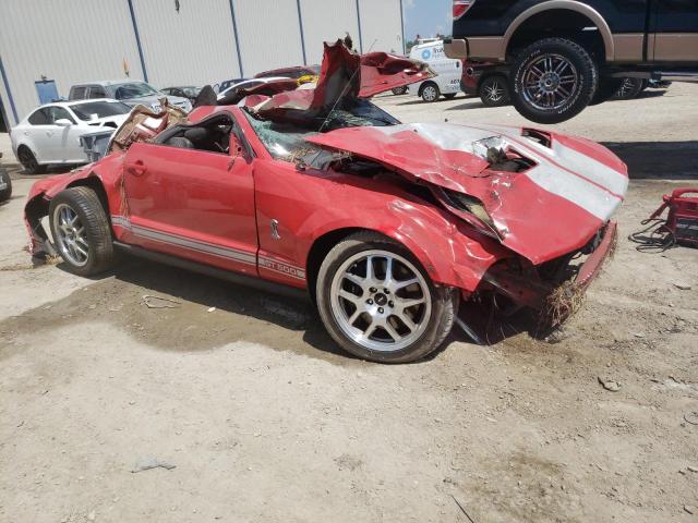 1ZVHT88S785205129 - 2008 FORD MUSTANG SHELBY GT500 RED photo 4