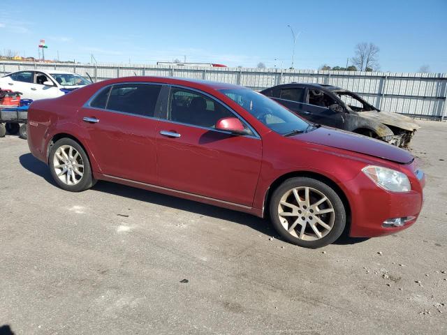 1G1ZE5E12BF257158 - 2011 CHEVROLET MALIBU LTZ 红色 照片 4