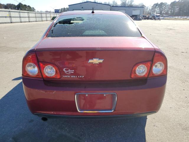 1G1ZE5E12BF257158 - 2011 CHEVROLET MALIBU LTZ 红色 照片 6