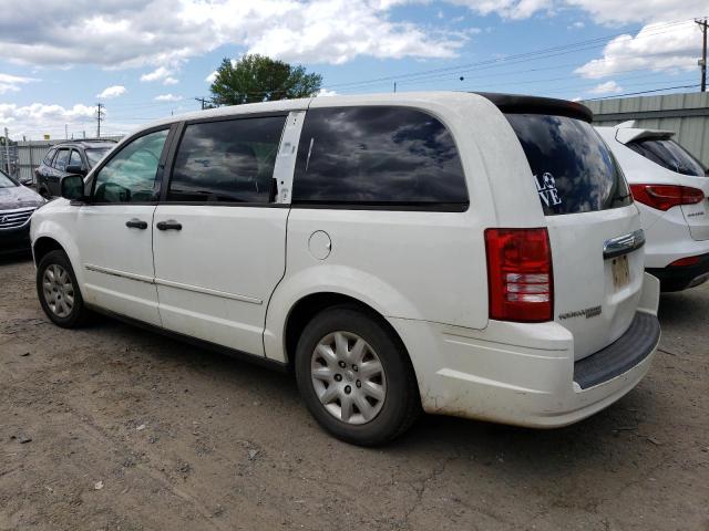 2A8HR44H38R799878 - 2008 CHRYSLER TOWN & COU LX WHITE photo 2