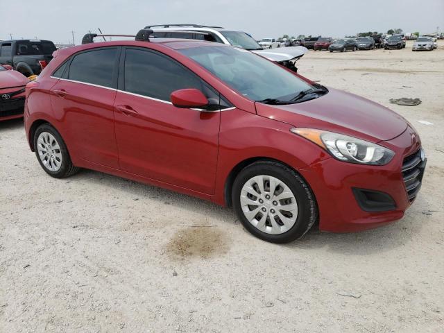 KMHD35LH9GU339023 - 2016 HYUNDAI ELANTRA GT RED photo 4