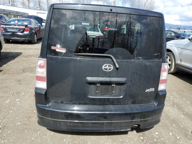 JTLKT324864096094 - 2006 TOYOTA SCION XB Negro foto 6