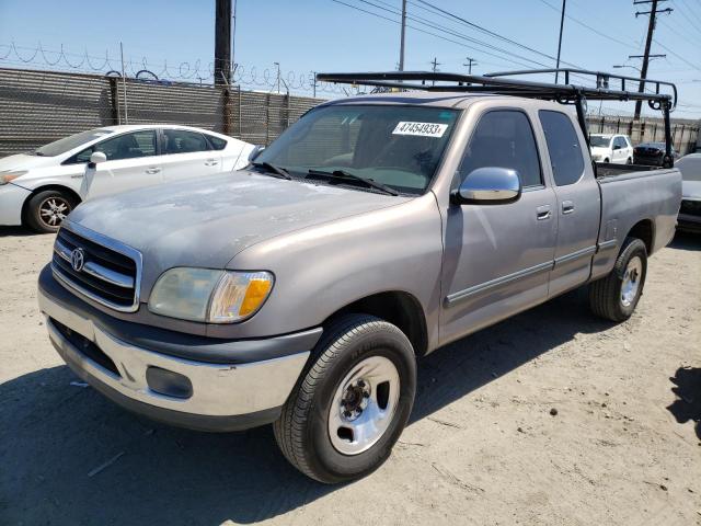 5TBRN34111S202351 - 2001 TOYOTA TUNDRA ACCESS CAB SR5 SILVER photo 1