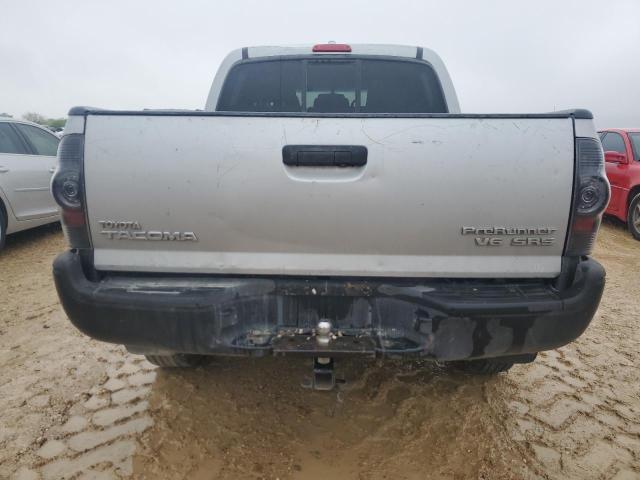 3TMJU4GN9AM109086 - 2010 TOYOTA TACOMA DOUBLE CAB PRERUNNER SILVER photo 6