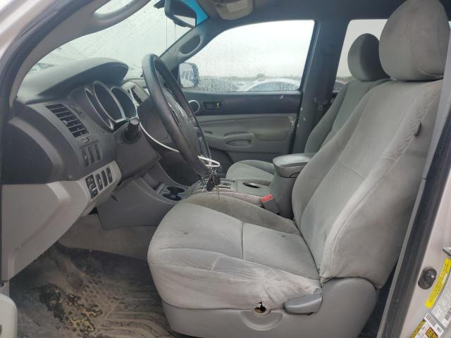 3TMJU4GN9AM109086 - 2010 TOYOTA TACOMA DOUBLE CAB PRERUNNER SILVER photo 7