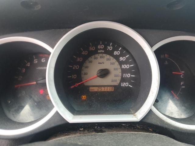 3TMJU4GN9AM109086 - 2010 TOYOTA TACOMA DOUBLE CAB PRERUNNER SILVER photo 9