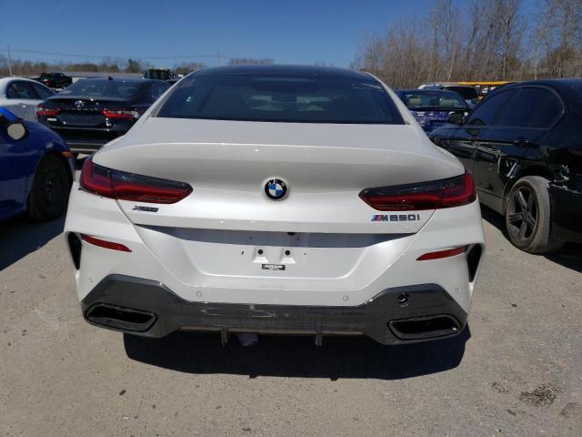 WBAGV8C02PCK10163 - 2023 BMW M850XI WHITE photo 6